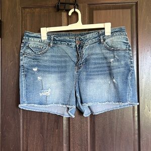 Maurices Jean Shorts Sz 20
